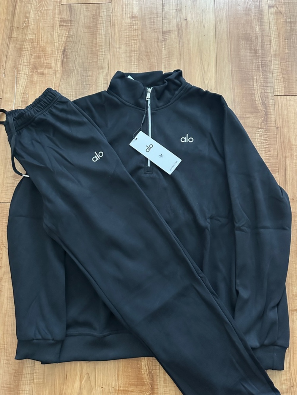 ALO Men's Quarter Zip Accolade Set